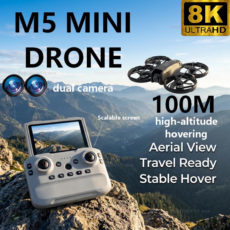 2026 신형 M5 미니 드론 8K HD 카메라 장애물 - Fpv Drone Charger 리뷰 및 가격