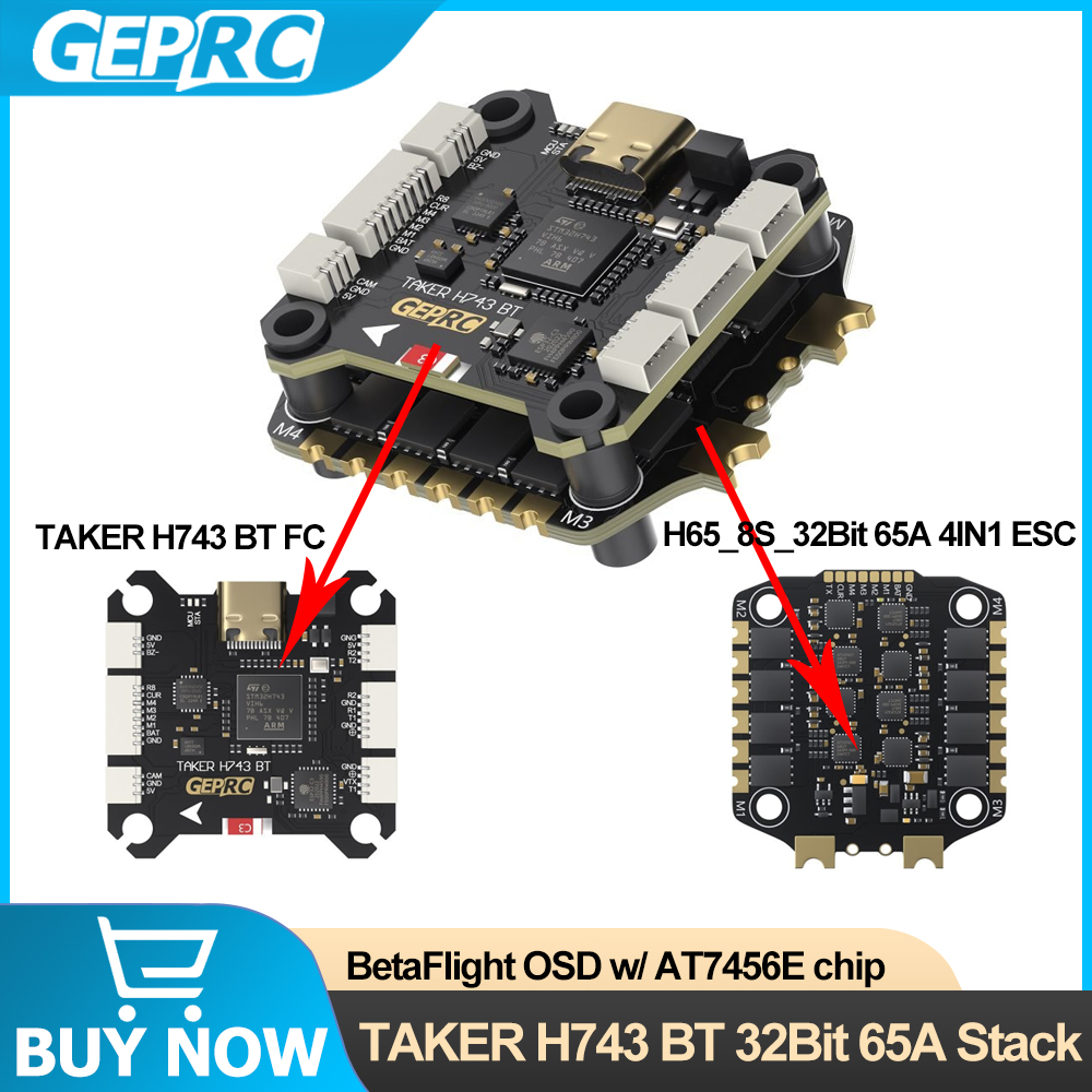 GEPRC TAKER H743 BT 32비트 65A 스 - Canon Camera Eos R8 리뷰 및 가격
