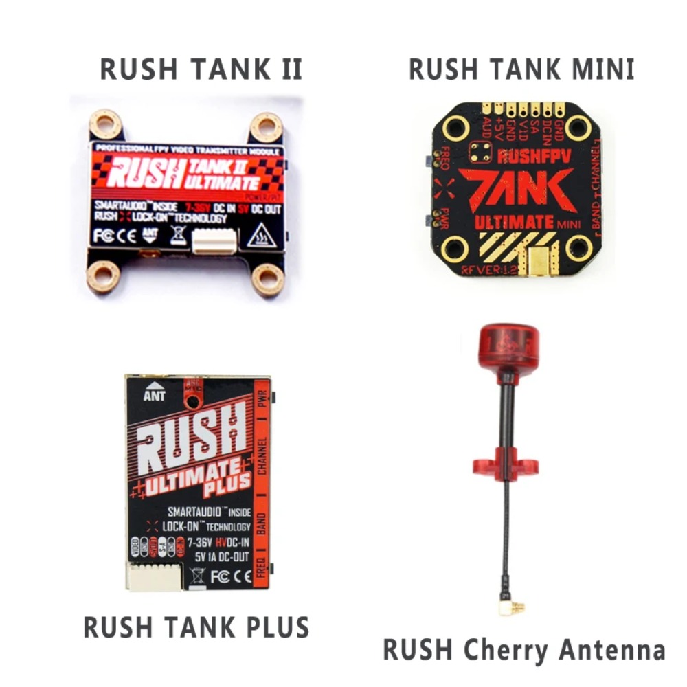 RUSH TANK Ultimate II/Mini/PLU - Fpv Drone Vtx 리뷰 및 가격