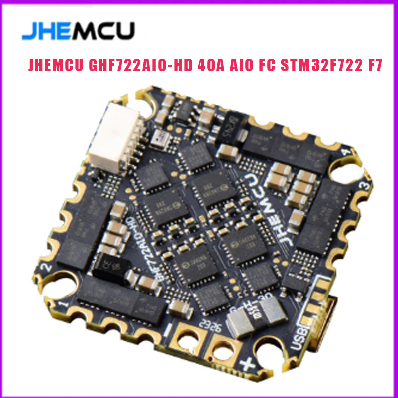 JHEMCU GHF722AIO-HD 40A AIO FC - Betaflight Fc F7 리뷰 및 가격