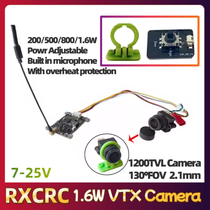 RXCRC 5.8G 모듈 48채널 1.6W VTX 더블 - Fpv Drone Vtx 리뷰 및 가격