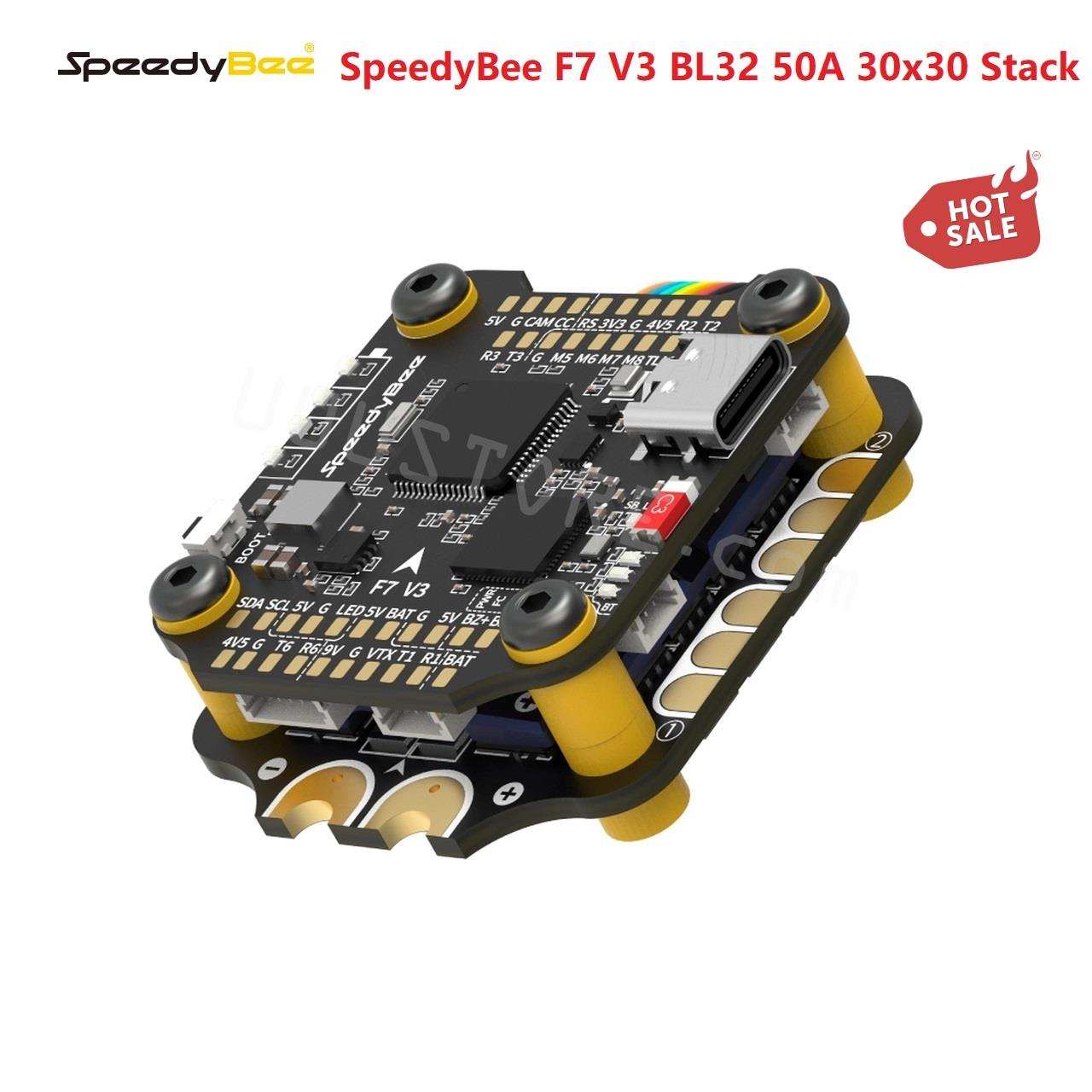 새로운 스피디비 F7 V3 BL32 50A 30x30  - Betaflight Fc F7 리뷰 및 가격