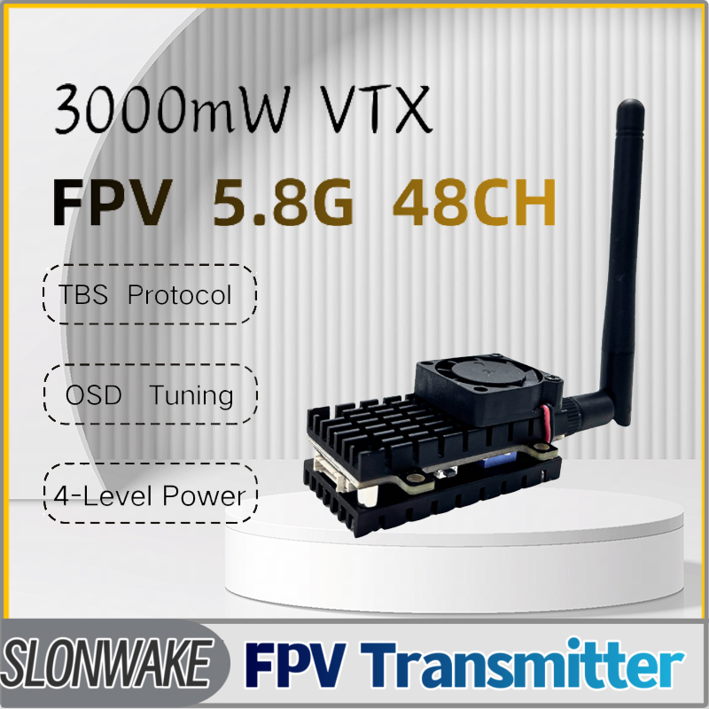 SLONWAKE 5.8G 3000mW 시뮬레이션 VTX - Fpv Drone Vtx 리뷰 및 가격