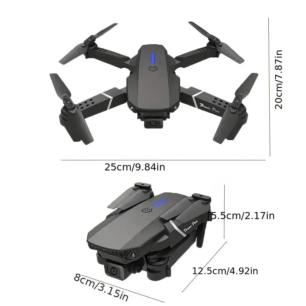 2024 E88Pro RC 드론, 4K 1080P 광각 - Eachine Drone E58 리뷰 및 가격