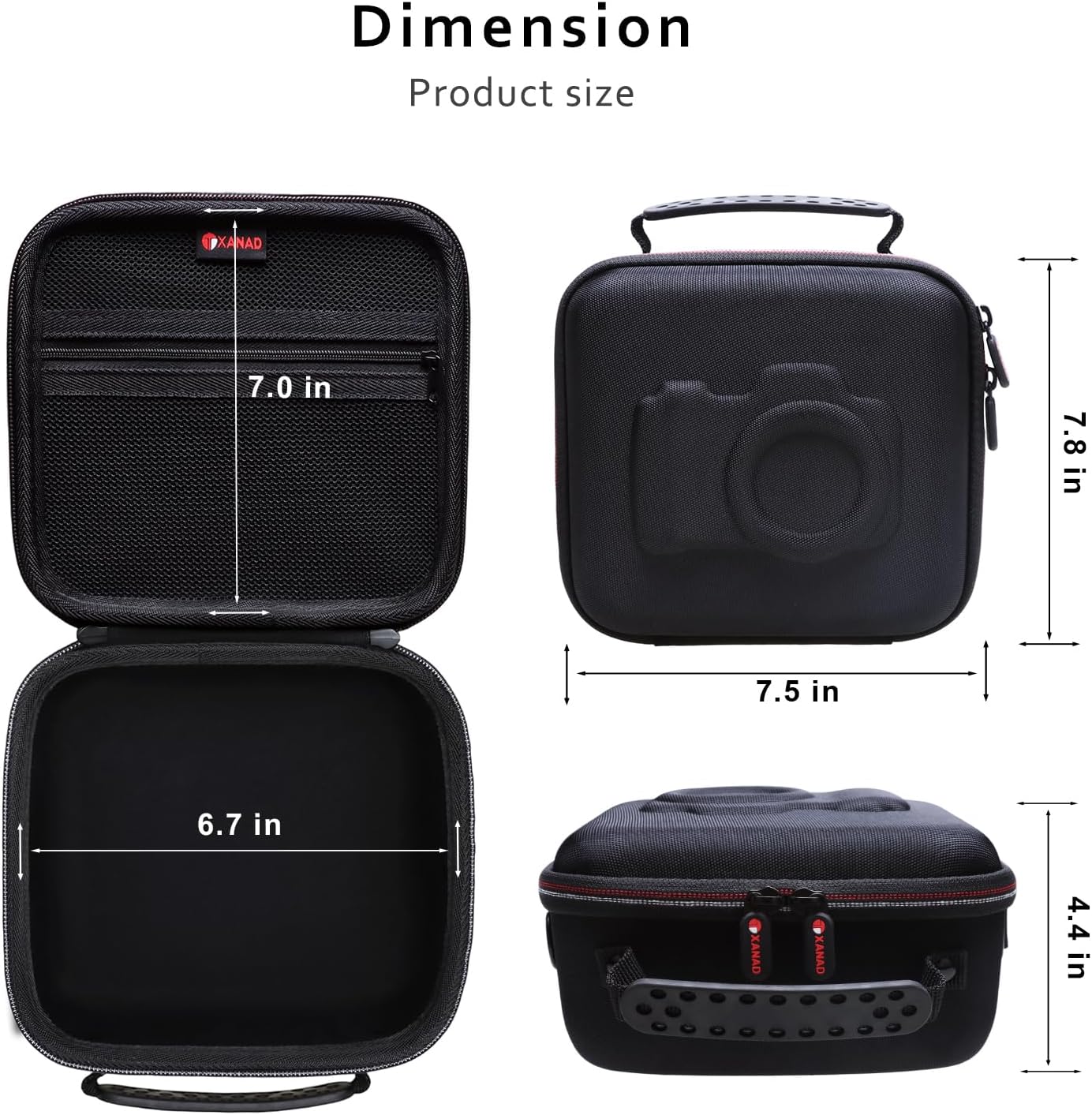XANAD 하드 카메라 케이스 가방, 캐논 EOS Re - Canon Camera Eos R8 리뷰 및 가격
