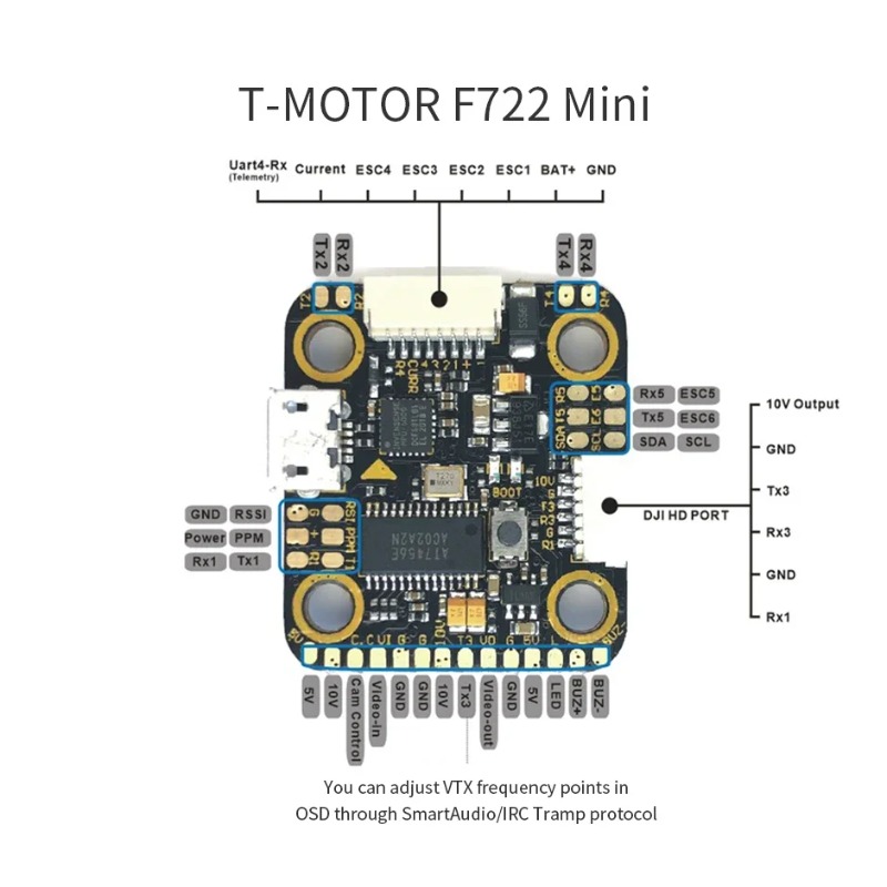 T-Motor MINI F7 FC & F45A 4in1 - Betaflight Fc F7 리뷰 및 가격