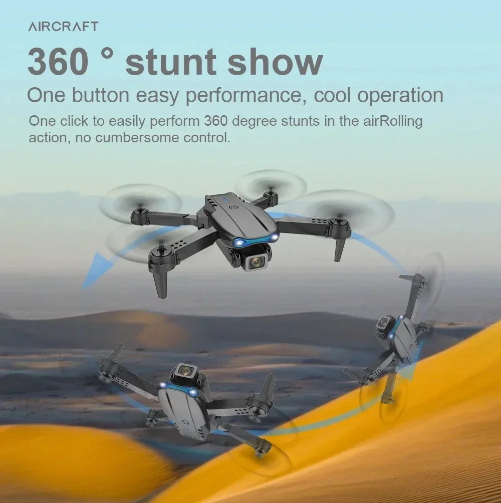 E99Pro 프로페셔널 쿼드콥터, 4K 듀얼 WiFi  - Eachine Drone E58 리뷰 및 가격