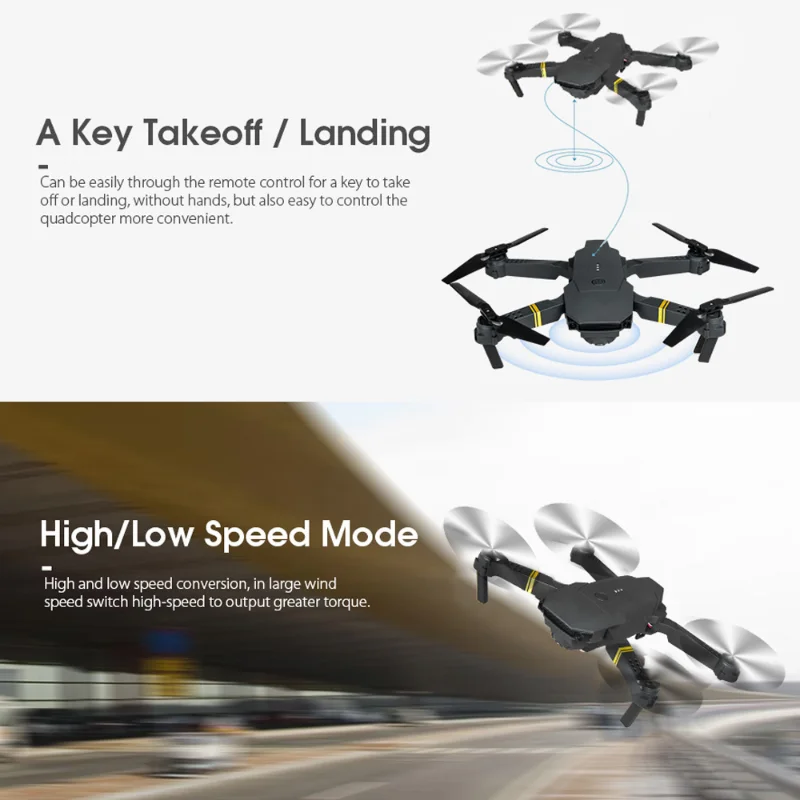4K Eachine E58 드론 WIFI FPV 광각  - Eachine Drone E58 리뷰 및 가격